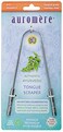 Auromere Tongue Cleaner, Ancient Oral Hygiene, Eco Friendly, Zero Waste, Stainless Steel, Eliminate Bad Breath (1 Pack)