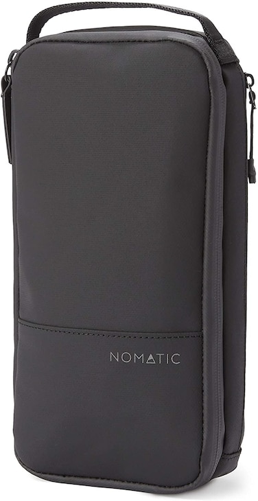 NOMATIC Toiletry Bag for Travel - Great for Travel Size Toiletries - Travel Essentials Wash Bag - Travel Makeup Bag, (Black), Small V2