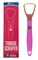 Tongue Scraper - Dental Hygiene Tool, Stainless Steel - Copper Mouth Cleaner Non-Slip Silicone Handle - Helps Fight Bad Breath - Professional Oral Care Accessories (Pink Copper 1 Piece)