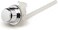 RAVINE Plastic Push Button Flush Lever Handle - Side Mount Toilet Flusher Handle Replacement w/ 8" Arm - Chrome Polished Plastic Universal Toilet Handle Compatible w/Most Toilet Tanks (Chrome)