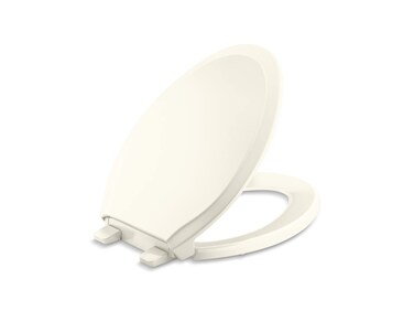 KOHLER 4734-RL-96 RUTLEDGE&Acirc;&reg; READYLATCH&Acirc;&reg; QUIET CLOSE ELONGATED TOILET SEAT, BISCUIT