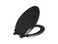 KOHLER 4636-RL-7 Cachet ReadyLatch Elongated Toilet Seat, Quiet-Close Lid, Contoured Seat, Grip-Tight Bumpers and Installation Hardware, Black
