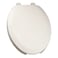 Bath D&Atilde;&copy;cor 1Q1E4-00 Deluxe OFWC Molded Wood Toilet Seat with Vari-Adjust Lok-Down Hinge and Quik-Lok Mounting Hardware, Elongated, White
