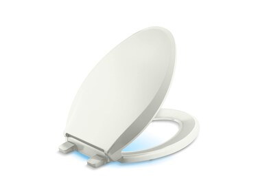 CACHET&Acirc;&reg; NIGHTLIGHT RL QC EB TOILET SEAT, Ready Latch, Elongated, DUNE