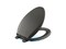 KOHLER CACHET&Acirc;&reg; NIGHTLIGHT RL QC EB TOILET SEAT, Ready Latch, Elongated, THUNDER GREY