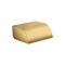 AXOR Universal Circular 6-inch Roll Holder with Cover in Brushed Gold Optic, 42858250
