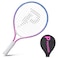 PIKASEN 17" Kids Tennis Racket Best Starter Kit for Kids Age 4 and Under with Shoulder Strap Bag and Mini Tennis Racket Toddler Tennis Raquet (Pink)