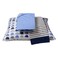 Bacati - Elephants 3 Pc Toddler Bedding Set (Blue/Grey)