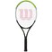 WILSON unisex teen Blade Feel racket, Green, 25 US