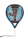 Padel Racket Joma Master, high Professional 1 k Carbon Fiber Paddle Racket- pala Padel- pala Padel 360-380 grs, Tear Shape- Paddle Tennis Racquets (Black Turquoise)