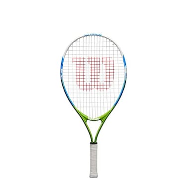 WILSON US Open Junior/Youth Recreational Tennis Rackets, Alloy steel, Blue/Green/White