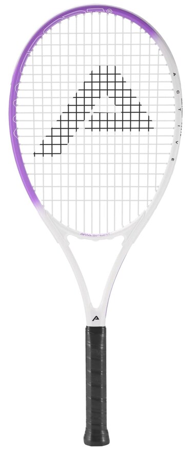 AMA SPORT Active Tennis Rackets-27 inch, Tennis Racquet for Men and Women College Students Beginner Intermediate Tennis Racket, Purple