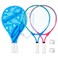 SpaSuSed Kids Tennis Racket 2 Packs 17 Inch Lightweight Tennis Racquet with Bag for Junior Youth Beginners Training