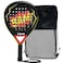 LAPAT Padel Racket with Cover Bag - Carbon Surface with EVA Memory Foam- Paddle Tennis Racquets Lightweight (Kids - Junior)