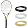 Babolat Pure Aero Tennis Racquet - Strung with 16g White Babolat Syn Gut at Mid-Range Tension (4 1/8" Grip)