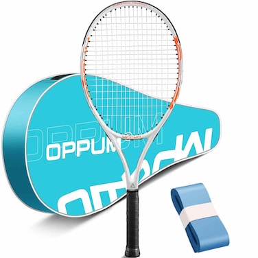 OPPUM 27 inch Adult Tennis Rackets &iuml;&frac14;&OElig;Professional Grade Tennis Racket with Lightweight Frame and Durable Strings