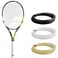 Babolat Pure Aero Team Tennis Racquet - Strung with 16g White Babolat Syn Gut at Mid-Range Tension (4 1/2" Grip)