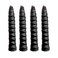 N-KONGJIAN 4PCS Tennis/Badminton Racket Grips, Badminton Hand Glue Outdoor Anti-Slip Badminton Tennis Racket Handle Grip Bands Tape, Wrap Your Racquet for High Performance &iuml;&frac14;&circ;Black&iuml;&frac14;&permil;