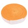 Milltrip Tennis Racket Grip Tape, 10 M Polyester Fiber Sweat Absorption Anti-Skid Badminton Racket Grip Tape Breathable Soft Hand Feeling Tennis Bat Sweatband Wraps(Orange)