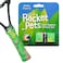 Racket Pets Kids Tennis Racket Dampener &amp; Matching Overgrip Tape, Performance Shock Absorbing Dampener for Tennis Racket &amp; Fun Animal Print Tennis Wrap Grip Tape (Parrot)