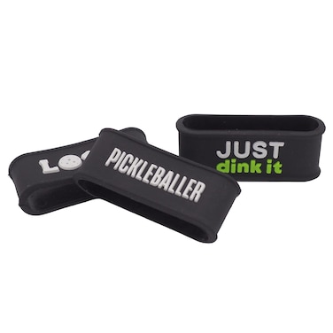 Pickleball Paddle Grip Band &acirc;&euro;&ldquo; Secures Grip Tape &acirc;&euro;&ldquo; Fits All Paddle Handles &acirc;&euro;&ldquo; Silicone Pickleball Paddle Bands with Embossed Design &acirc;&euro;&ldquo; Pickleball Gifts &acirc;&euro;&ldquo; Pickleball Grip Bands
