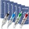 Autdor Tattoo Needles Cartridge - 100Pcs Mixed Tattoo Cartridge Needles Round Liner Shader Flat Magnum 3RL 5RL 7RL 9RL 3RS 5RS 7RS 9RS 5M1 7M1 for Tattoo Machine Tattoo Supplies (RL/RS/M1/RM-120PCS)
