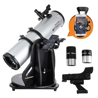 Celestron &acirc;&euro;&ldquo; StarSense Explorer 150mm Tabletop Dobsonian Smartphone App-Enabled Telescope &acirc;&euro;&ldquo; Works with StarSense App to Help You Find Nebulae, Planets &amp; More &acirc;&euro;&ldquo; iPhone/Android Compatible