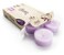 Pure English Lavender Premium Tealight Candles - Highly Scented with Essential &amp; Natural Oils - 6 Purple Tea Lights - Beautiful Candlelight - Made in The USA - Flower &amp; Floral Collection