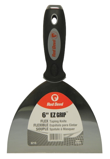 Red Devil 6218 EZ Grip Taping Knife, 6 Inch, Multi
