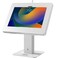 CTA Digital Sleek Tabletop Stand for iPad Tablets with Lockable Enclosure for iPad 10th Gen 10.9" - iPad Pro 10.5" &amp; More - White - (PAD-RSDMW)