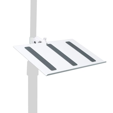 Keyboard Stand Add-on - CTA Adjustable Add-on for Tablet Floor Stands. Compatible with PAD-AFS, PAD-CGS, PAD-SCGS, PAD-SCGS9, PAD-HFS, PAD-SHFS, PAD-GFS, PAD-SGF &amp; PAD-UAFS (ADD-AKSA)