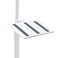 Keyboard Stand Add-on - CTA Adjustable Add-on for Tablet Floor Stands. Compatible with PAD-AFS, PAD-CGS, PAD-SCGS, PAD-SCGS9, PAD-HFS, PAD-SHFS, PAD-GFS, PAD-SGF &amp; PAD-UAFS (ADD-AKSA)