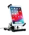 Folding Security Stand &acirc;&euro;&ldquo; CTA Flat-Folding Tabletop Security Stand with Universal Locking Enclosure, &amp; Steel Cable for 7-14-Inch Tablets (PAD-FTSU)