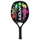 IANONI Beach Tennis Racket, Carbon Fiber Grit Face with EVA Memory Foam Core Beach Tennis Racket (Black)