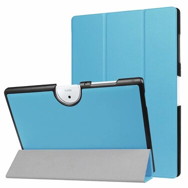 for Acer Iconia One 10 B3-A40 Tablet Cover, Ultra Slim Lightweight Folio Stand Luxury Leather Case for Android 10.1 inch Acer Iconia One 10 (B3-A40) (Light Blue)