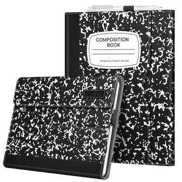 Fintie Protective Case for Microsoft Surface Go 4 2023 /Go 3 2021 /Go 2 2020 /Surface Go 2018 - Multi-Angle Portfolio Business Cover with Pocket, Compatible with Type Cover Keyboard, Composition Book