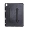 Venito Lecce Leather Wallet Case Compatible with iPad Pro 12.9, 2018 (3rd Generation) - Flex Handle Tablet Wallet - Rustic Black
