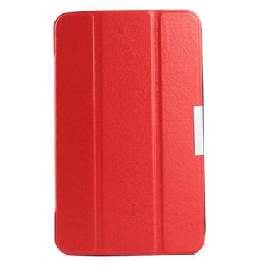 for ASUS MeMO Pad HD 7 ME175 ME175KG ME175CG K00Z ME7510KG K00S 7" Tablet Smart Cover Ultra Thin Slim Folio Stand Sleep/Wake Up Leather Case (KST-Red)