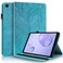 Pefcase Samsung Galaxy Tab A 8.4 inch 2020 Case SM-T307 PU Leather Folio Stand Cover Lightweight Flip Wallet Case Shell with Pencil Holder Card Pocket for Galaxy Tab A 8.4 Tablet 2020 - Turquoise