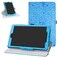 Bige Case for Alcatel Joy Tab Rotating Case,360 Degree Rotary Stand With Cute Pattern Cover For T-Mobile Alcatel Joy Tab 8-inch Tablet /Alcatel 3T 8-inch Tablet,Blue