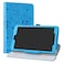 LiuShan Alcatel Joy Tab,Alcatel 3T 8 Rotating Case,360 Degree Rotation Stand PU Leather with Cute Pattern Cover for T-Mobile Alcatel Joy Tab 8-inch Tablet/Alcatel 3T 8-inch Tablet,Blue