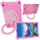 AIJAKO Silicone Case for ALLDOCUBE iPlay 50 Mini/ALLDOCUBE iPlay 50 Mini Pro/ALLDOCUBE iPlay 50 Mini Pro NFE Tablet 8.4 Inch, Protective Cover with 360&Acirc;&deg; Rotating Stand Handle Pencil Holder, Pink