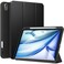 ZtotopCases for iPad Air 6th Generation 11 Inch Case M2 2024 &amp; iPad Air 5th/4th Gen 10.9 Inch 2022/2020 &amp; iPad Pro 11" 2018 1st with Pencil Holder, Soft TPU Back Slim Trifold Smart Cover, Black