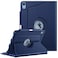 Fintie Rotating Case for iPad 10th Generation 10.9 Inch Tablet (2022 Model) with Pencil Holder - 360 Degree Rotating Protective Stand Cover with Auto Sleep/Wake, Navy
