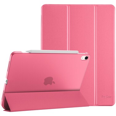 ProCase Smart Case for iPad Air 11 inch M2 2024 Air 6th /10.9 Air 5th 2022/Air 4th 2020, Protective Cover for iPad Air 6 5 4 Generation -Melonpink