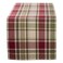 DII Fall &amp; Thanksgiving Dining Table D&Atilde;&copy;cor Reusable Cotton Fabric, Table Runner, 13x36, Rustic Homespun Plaid