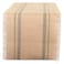 DII Jute Burlap Collection Kitchen Tabletop, Table Runner, 14x108, Double Border Artichoke