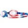 TYR Kids Swimple Swim Goggle, Clear/Red/Navy