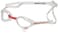 TYR Tracer-X Elite Racing Swim Goggles, Red/Navy