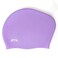 Swim Time Log Swim Cap for Long Hair, Silicone Swim Cap for Braids and Dreadlocks Women, Best Swim Cap to Protect Your Hair, Gifts for Friend - Soft, Comfortable, Non-Slip (Long Hair Cap, Purple)